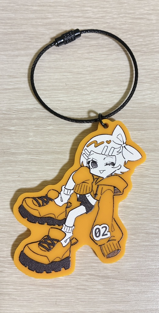 ※受注生産※ミクテトリンレンのカラーキーホルダー