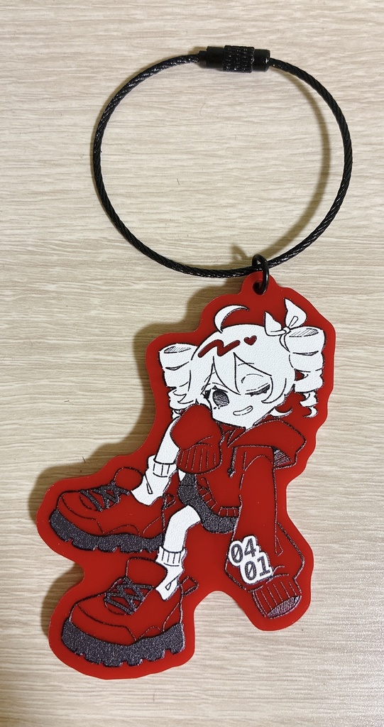 ※受注生産※ミクテトリンレンのカラーキーホルダー