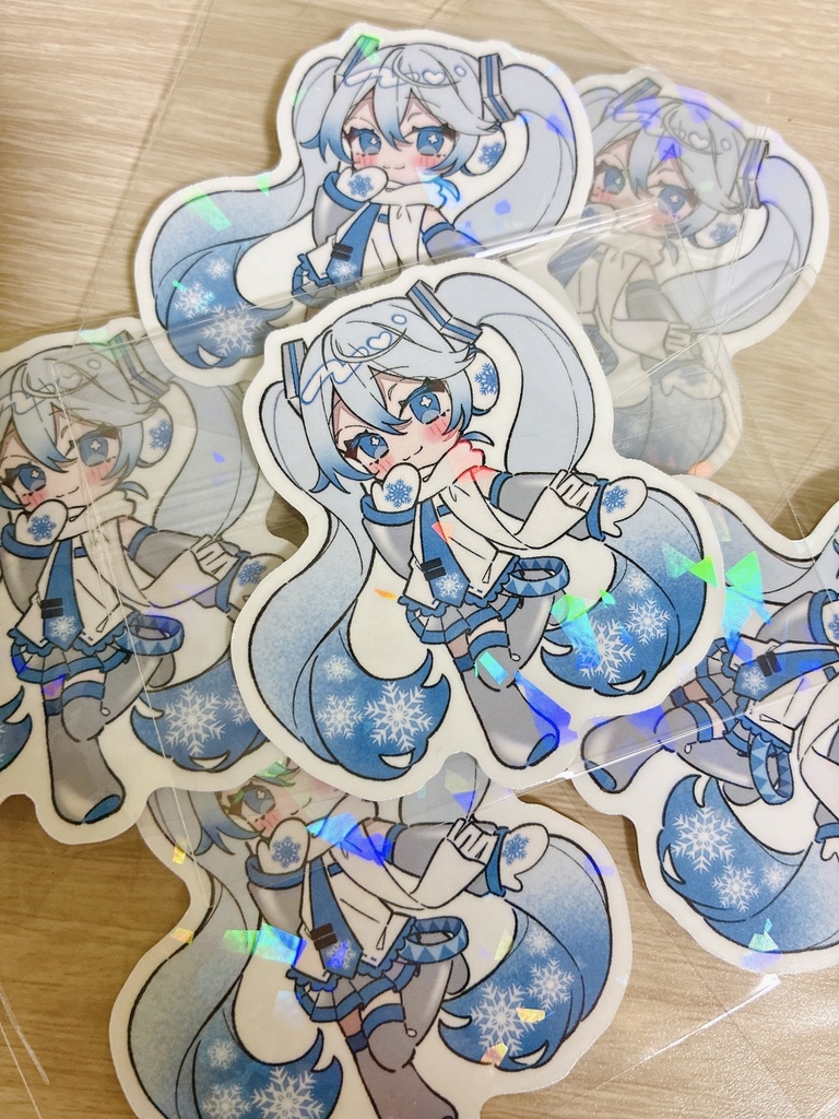雪ミク(アクキー・ステッカー)