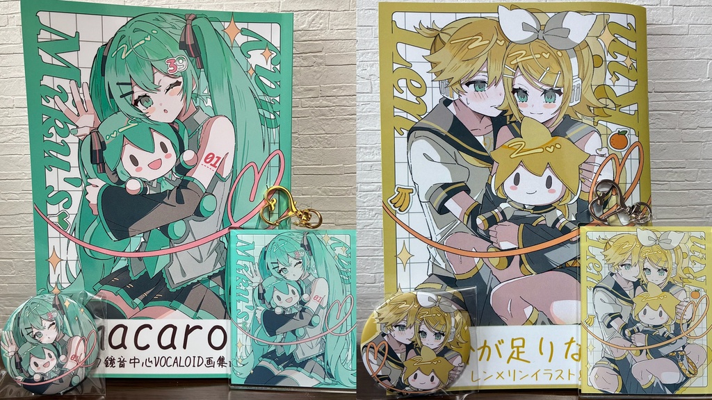 【受注生産(5/3まで)】macaron＆糖分が足りない！(本・アクキー・缶バッジ)