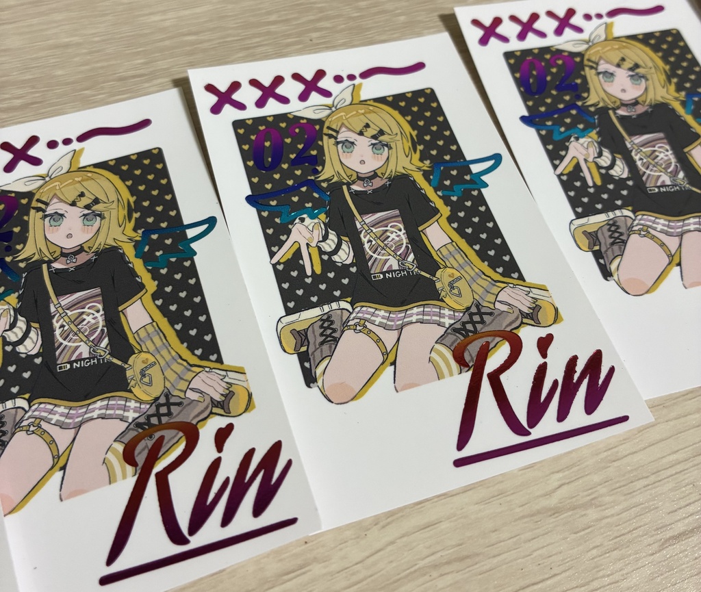 ダークデコラリン(アクスタ、フォト風カード)