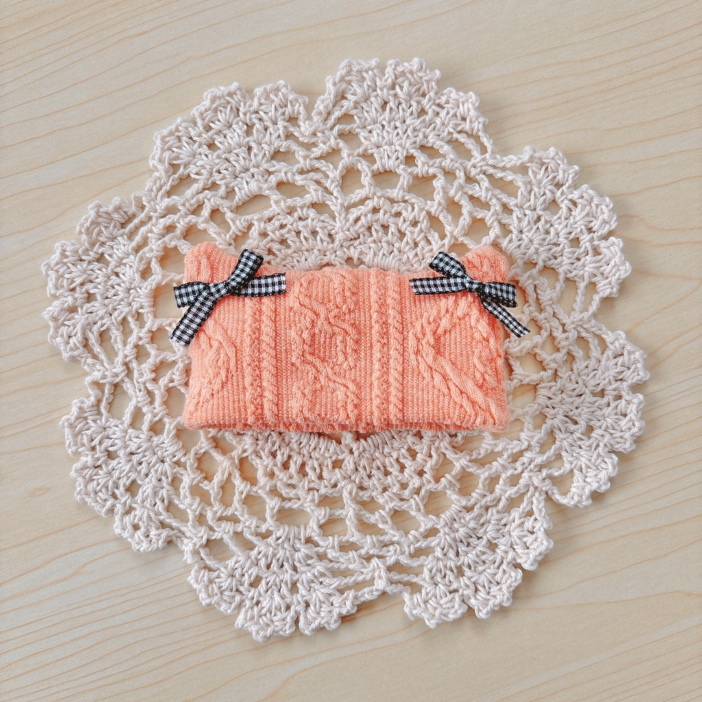 ねこちゃんお耳のニット帽