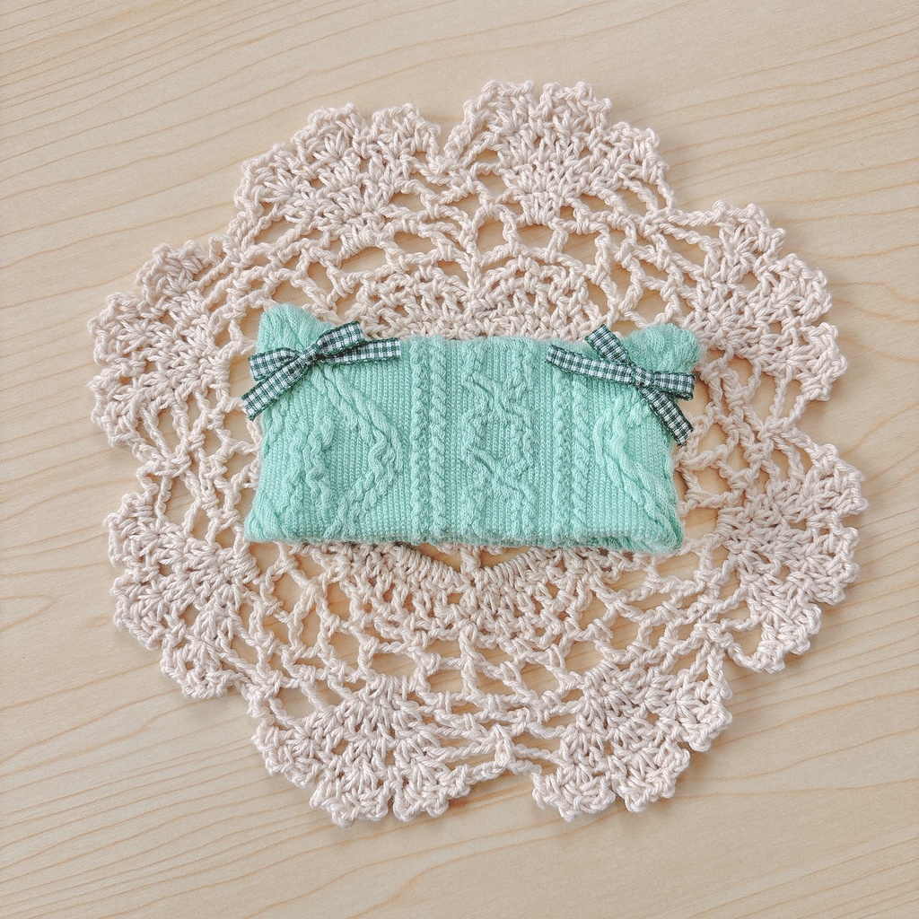 ねこちゃんお耳のニット帽