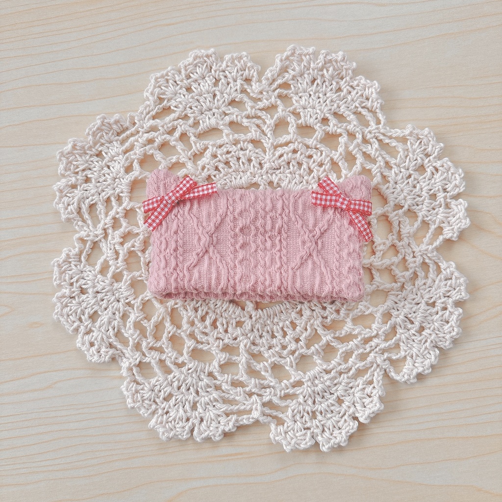 ねこちゃんお耳のニット帽