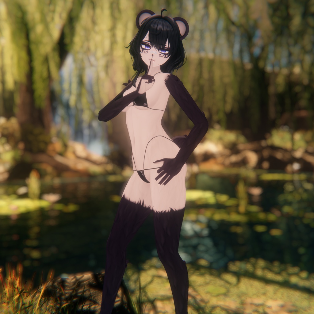 Panda Uruki - Texture + Animal Parts