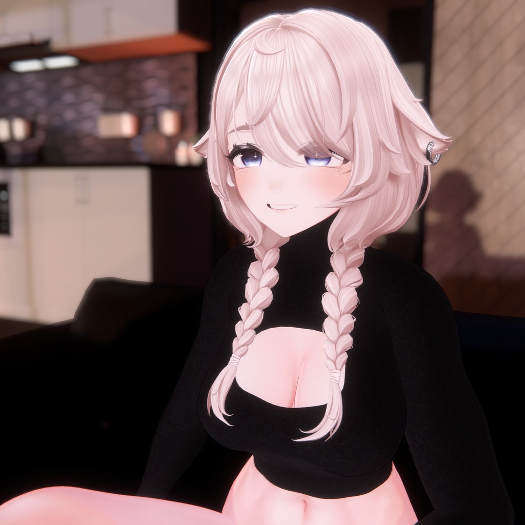 Croptop Turtleneck