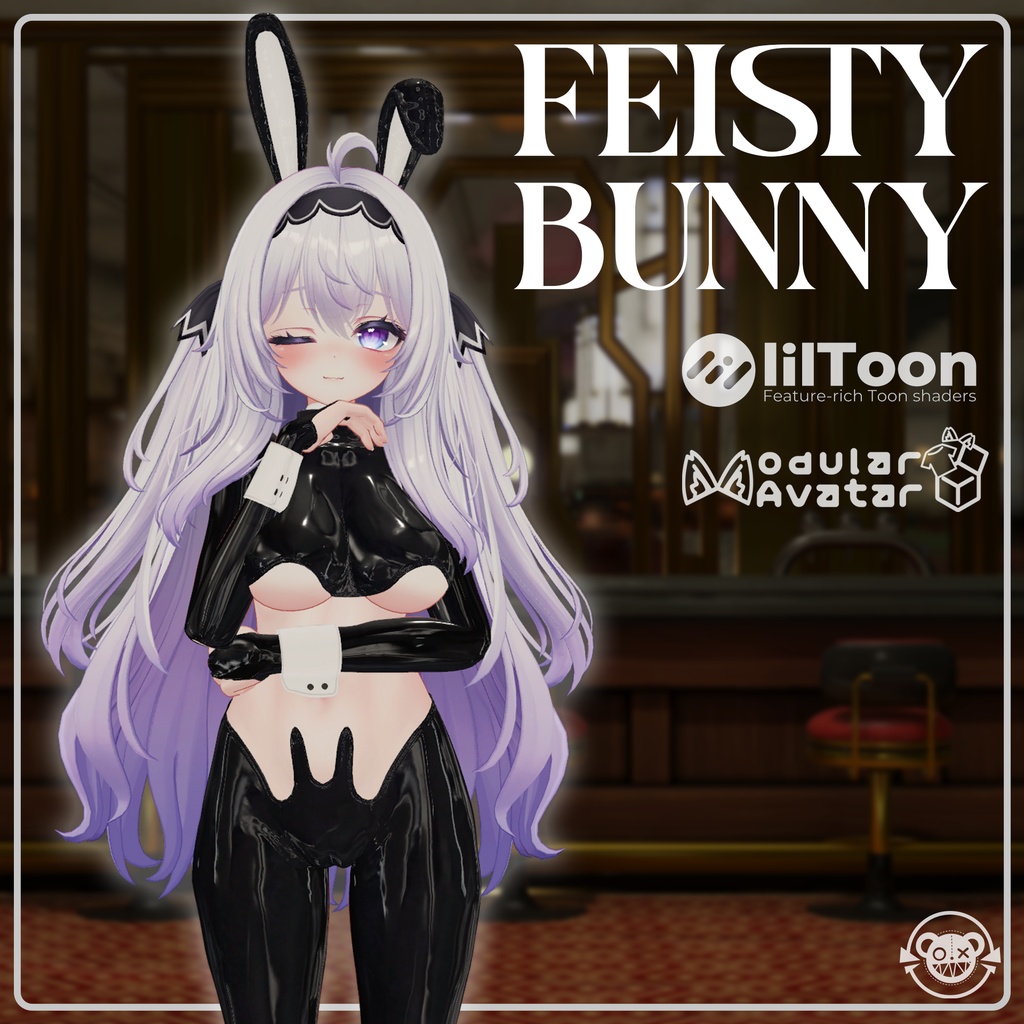 Feisty Bunny 🐇 Latex Reverse Bunny Suit 🐇8 avatars