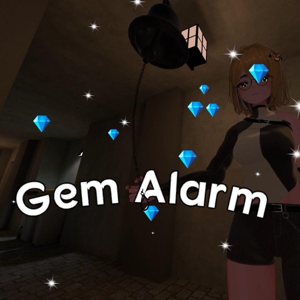 VRChat Meme Bell Asset - Gem Alarm