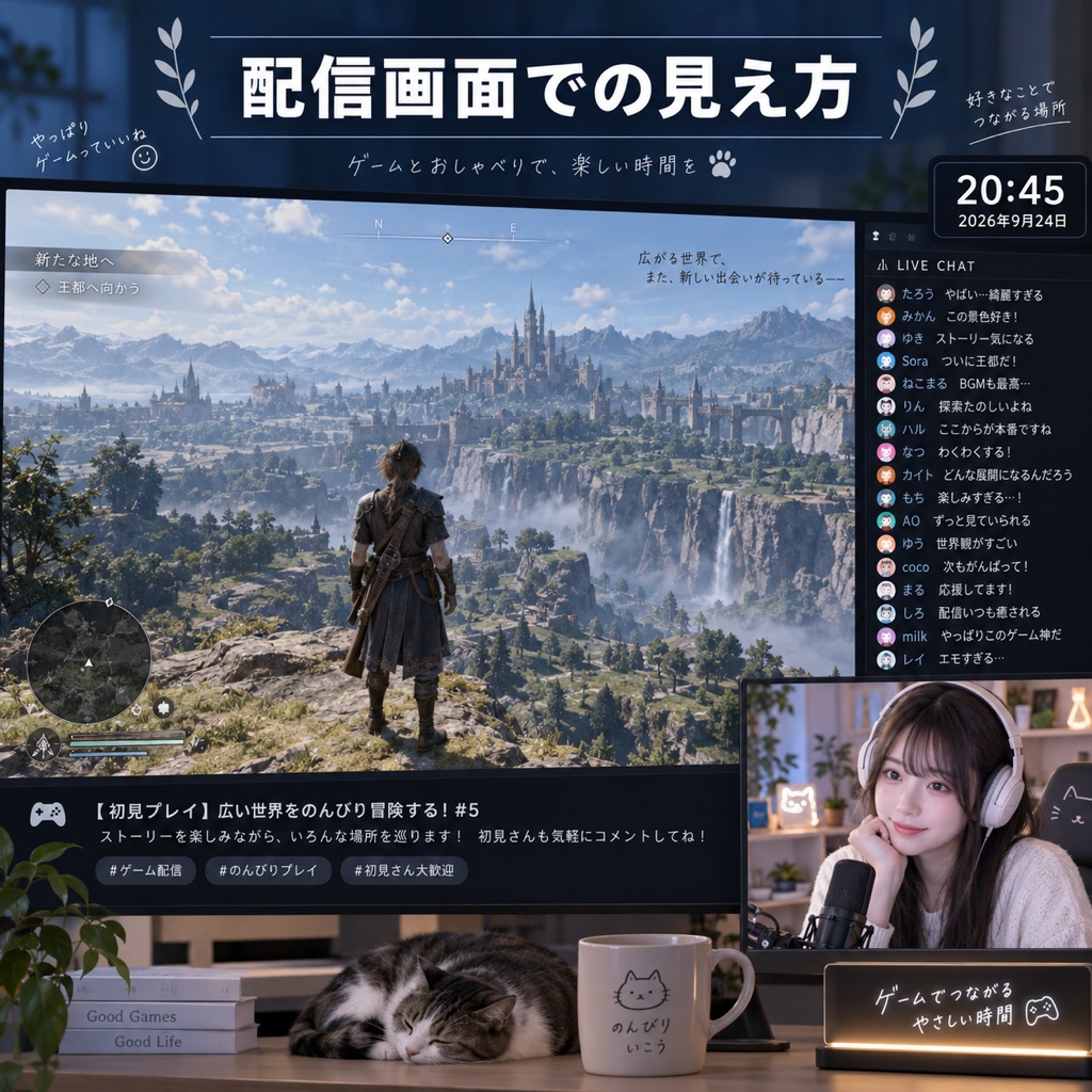 【無料】【OBSに置くだけ】動くデジタル時計 全16テーマ|秒が弾む・日付曜日つき・明るい配信画面用6テーマ・外部通信なしの1ファイル【商用可】