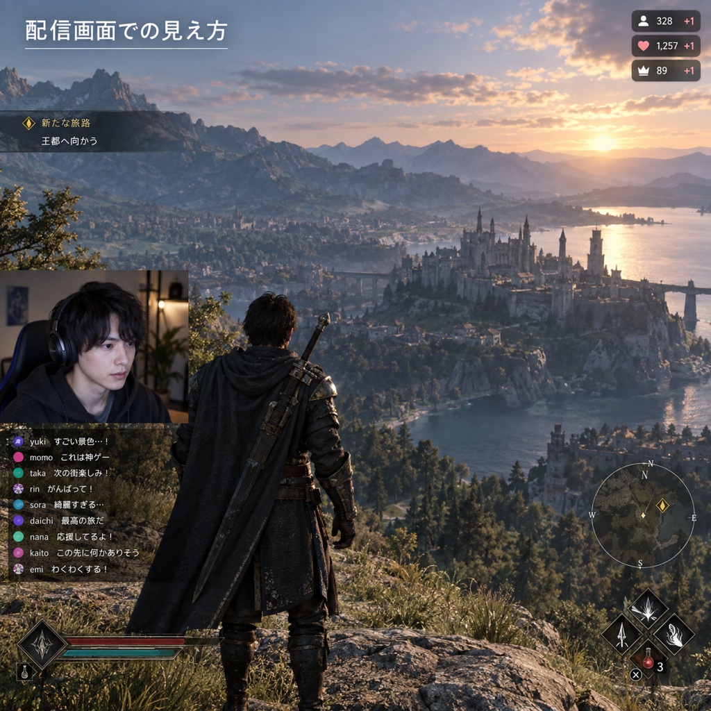 【YouTube Live】同接・高評価・登録者カウンター STREAM COUNTER 全24色|明るい配信画面用9色つき・配信オーバーレイ【OBS/わんコメ対応・商用可】