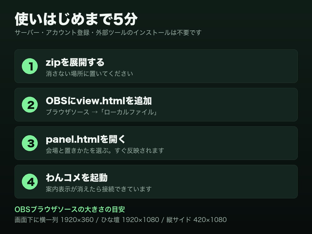 【わんコメ】コメントで集まる観客席 全12会場×3配置|スパチャで金の王冠と紙吹雪・コメントした人がアイコンで着席【OBS】