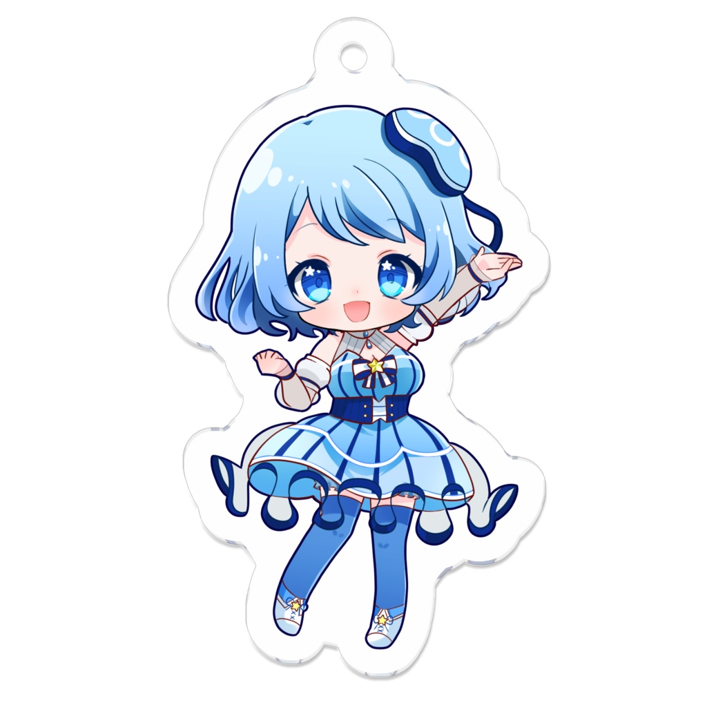 くららと一緒に!お出かけアクリルキーホルダー!