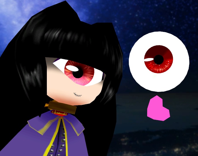 邪教徒の眼球(VRChat用モデル)