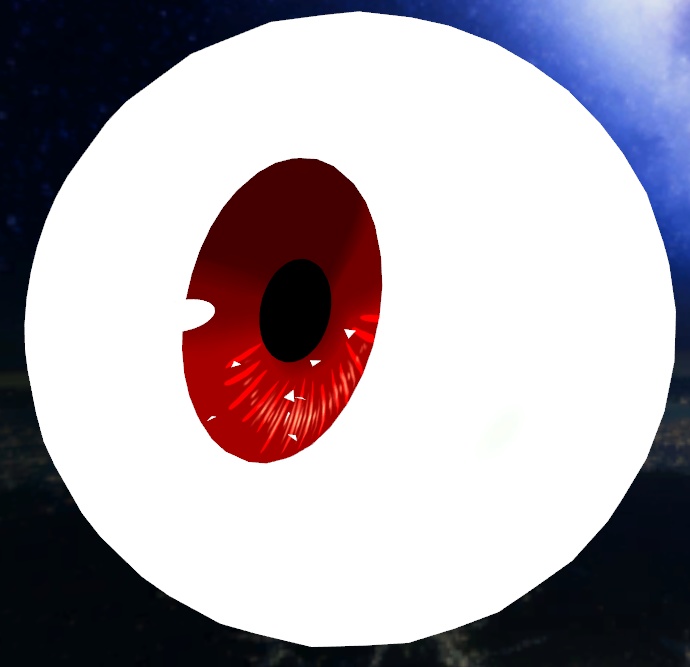邪教徒の眼球（VRChat用モデル）