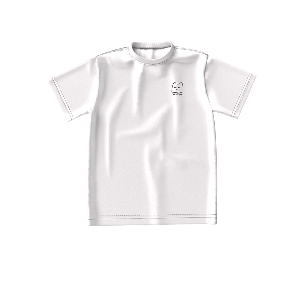 にゅんにゅーωービッグシルエットTシャツ