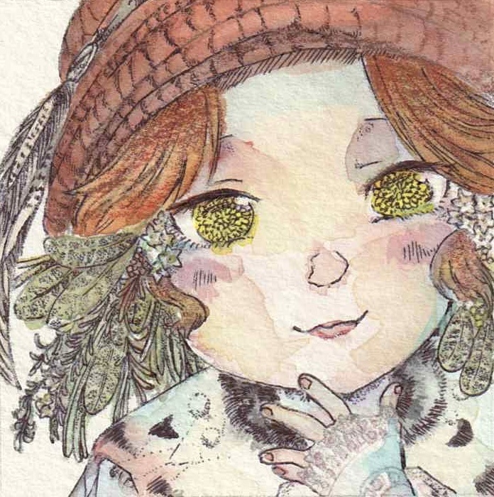 【ミニ原画】有機物の娘