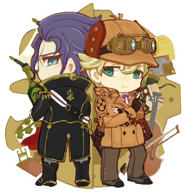 バロック＆シャーロック　アクリルキーホルダー