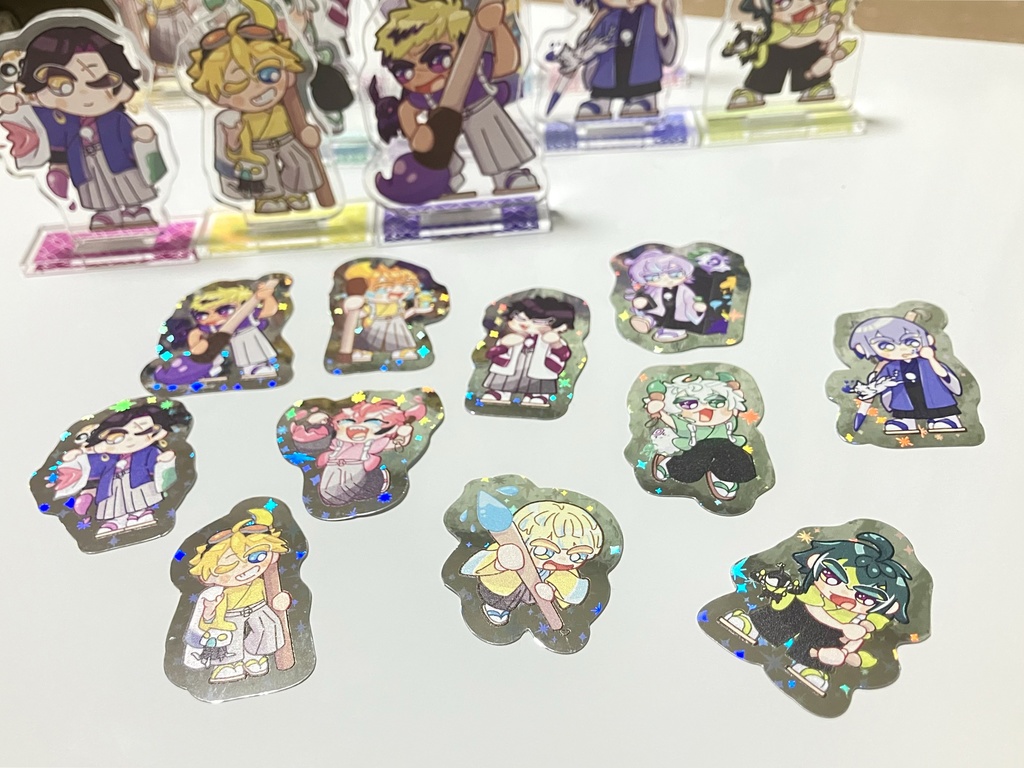 キラキラ!お正月ひーろーず! ホログラムステッカー