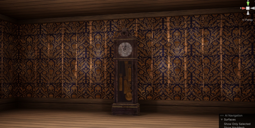 大時計 ホラー 不気味 妖しい VRChat