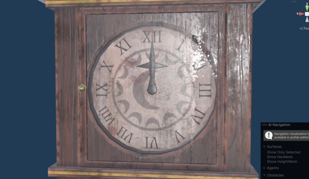 大時計 ホラー 不気味 妖しい VRChat