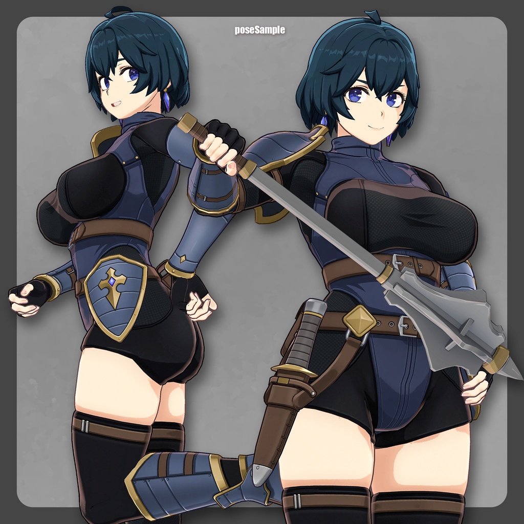 【オリジナル3Dモデル】Iris