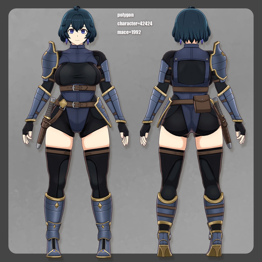 【オリジナル3Dモデル】Iris