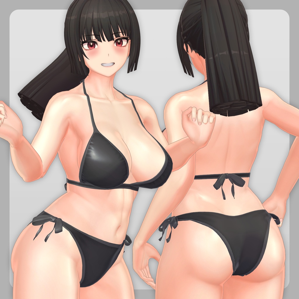 【オリジナル3Dモデル】Touka