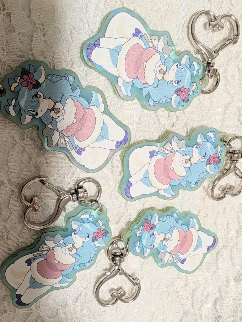 泡珠（ほうじゅ）さんサンタアクキー