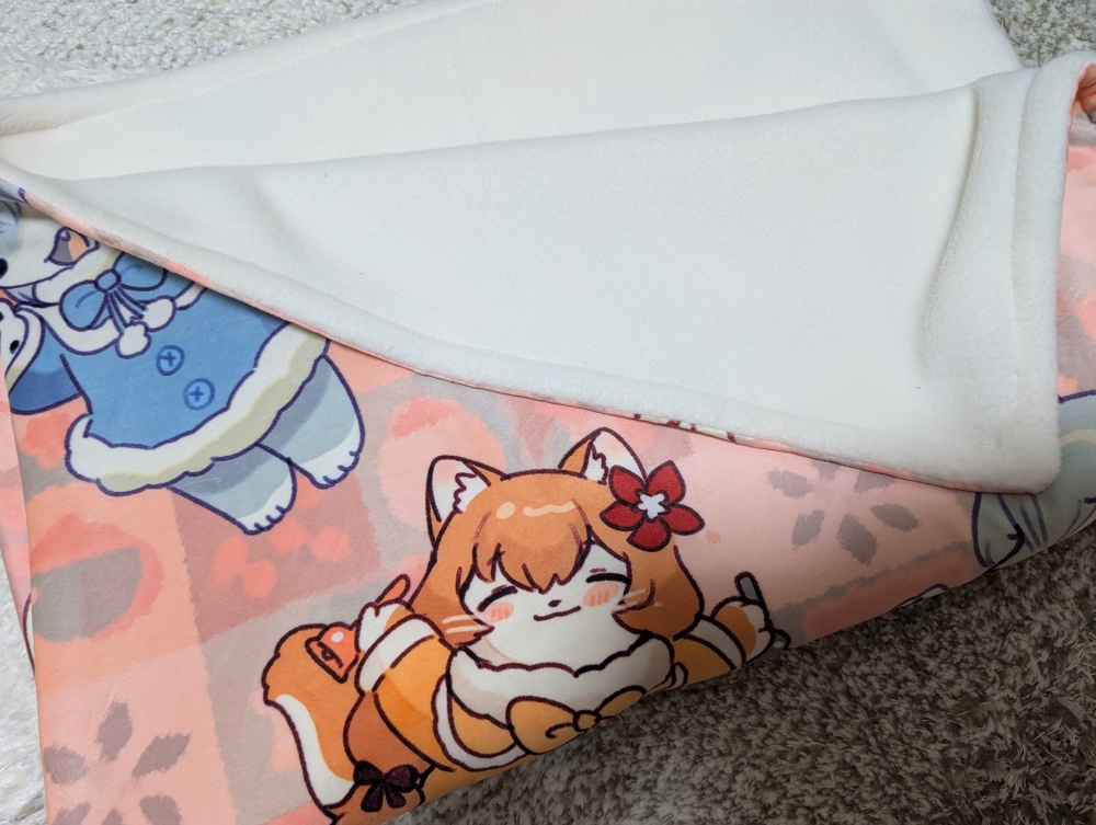 オリジナルフリースブランケット