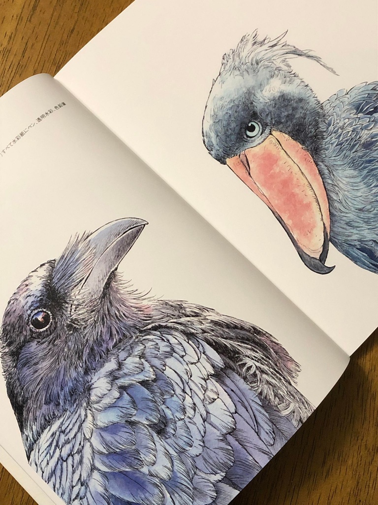 直筆サイン入り 「Birds and Animals 鳥と動物」