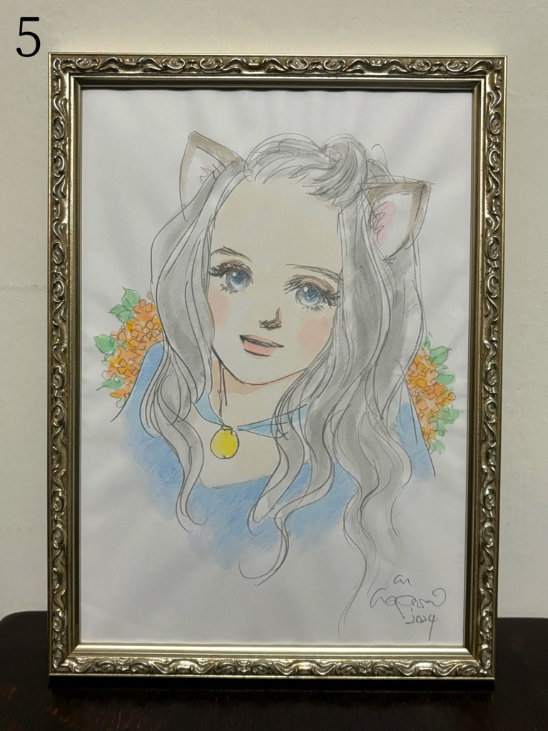 第六回 ガレージセール 加筆ラフ画など 販売 2024/4/17~4/24