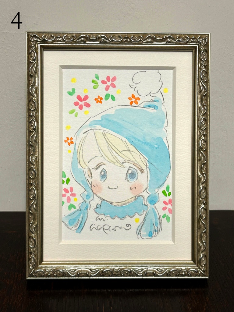 第六回 ガレージセール 加筆ラフ画など 販売 2024/4/17~4/24