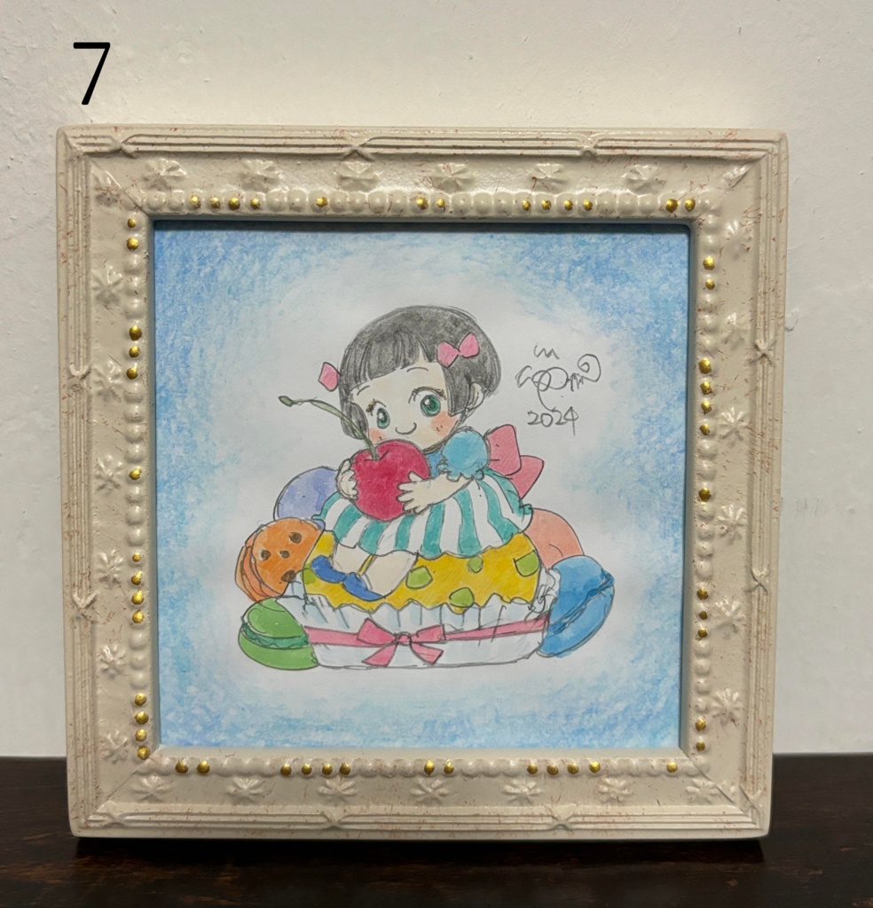 第六回 ガレージセール 加筆ラフ画など 販売 2024/4/17~4/24