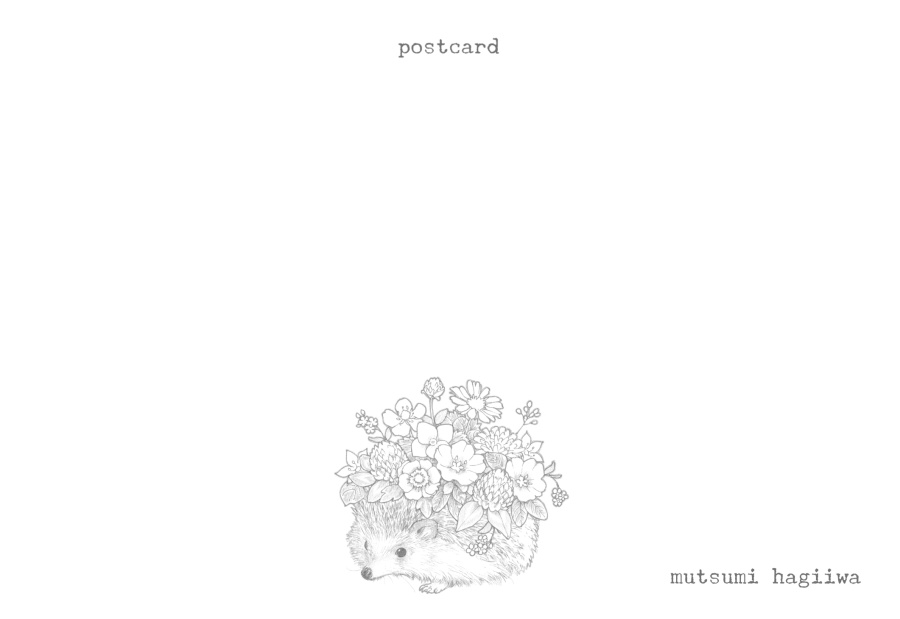 「鳥と動物」ポストカード10枚セット 8/3~8/12