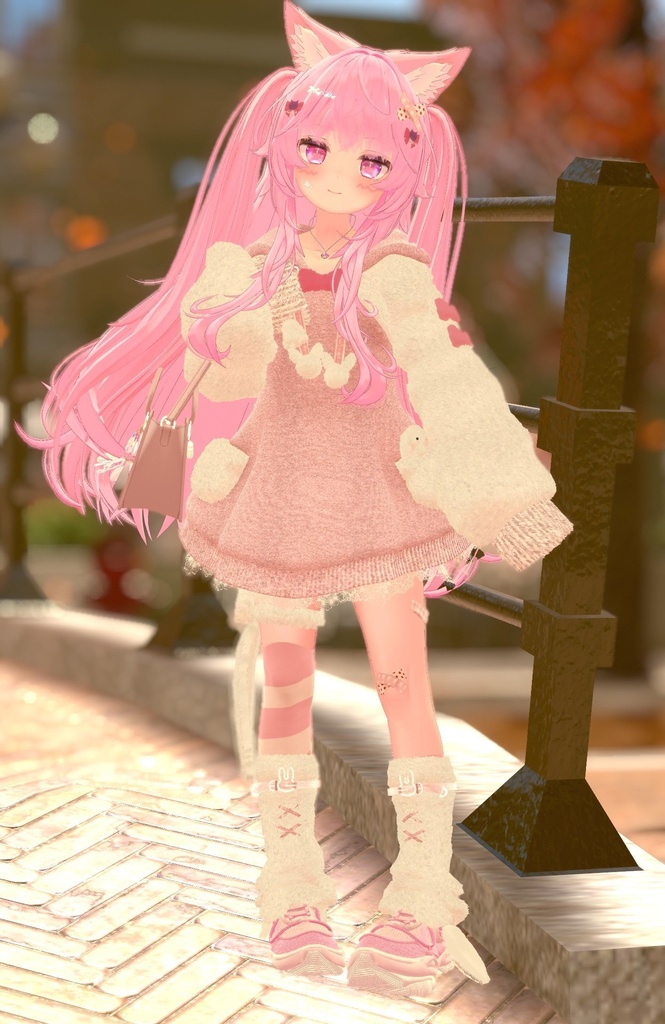 【6アバター対応】うさわんぴにっと【VRChat想定】