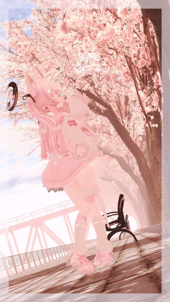 【6アバター対応】うさわんぴにっと【VRChat想定】