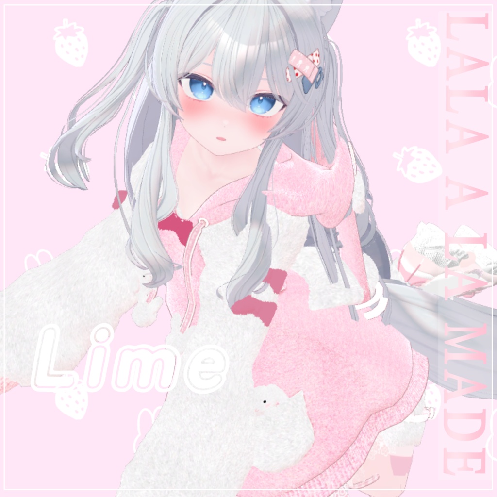 【6アバター対応】うさわんぴにっと【VRChat想定】