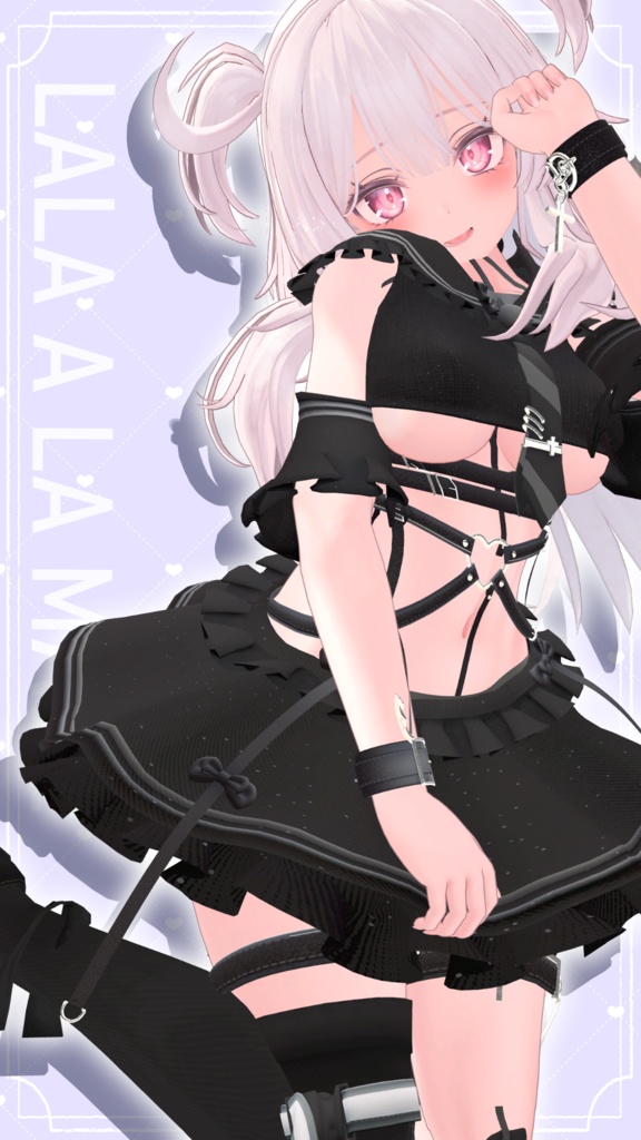 【11アバター対応】Frills sailor vampy【VRChat想定】
