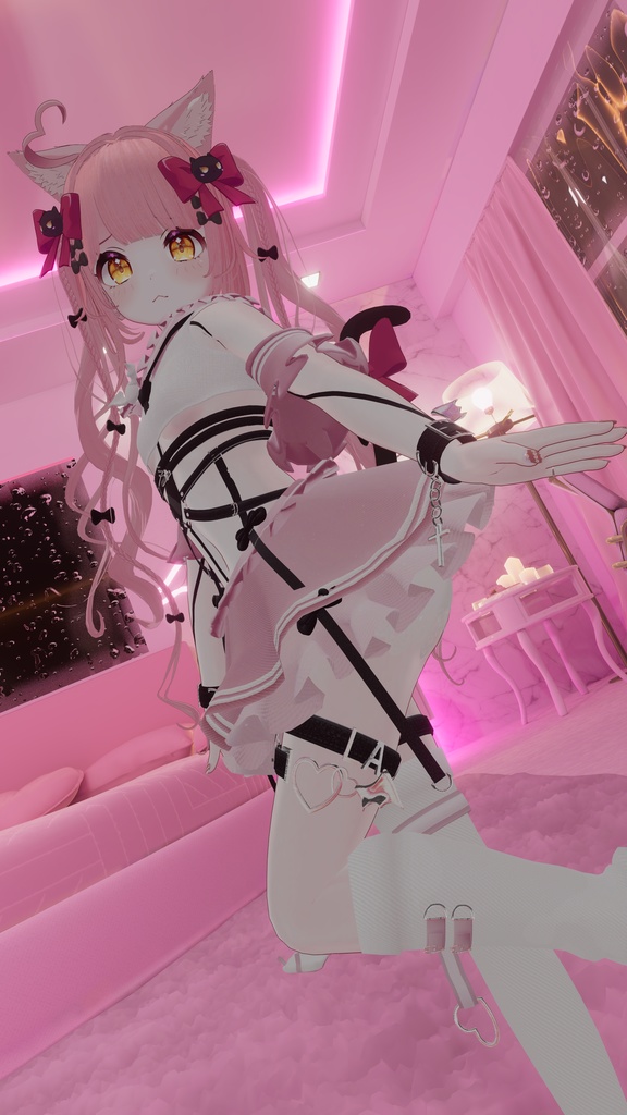 【11アバター対応】Frills sailor vampy【VRChat想定】