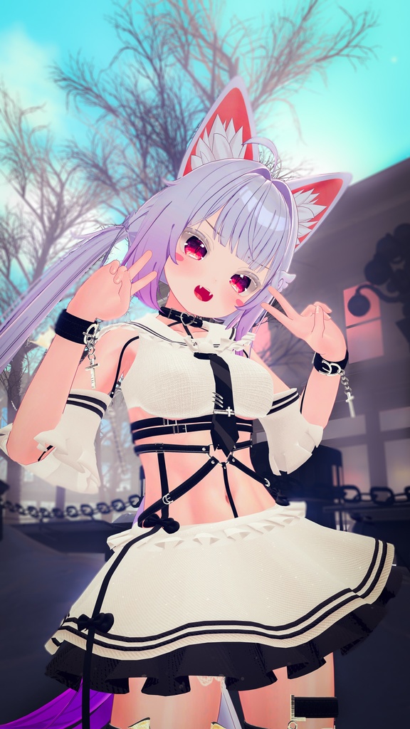 【11アバター対応】Frills sailor vampy【VRChat想定】