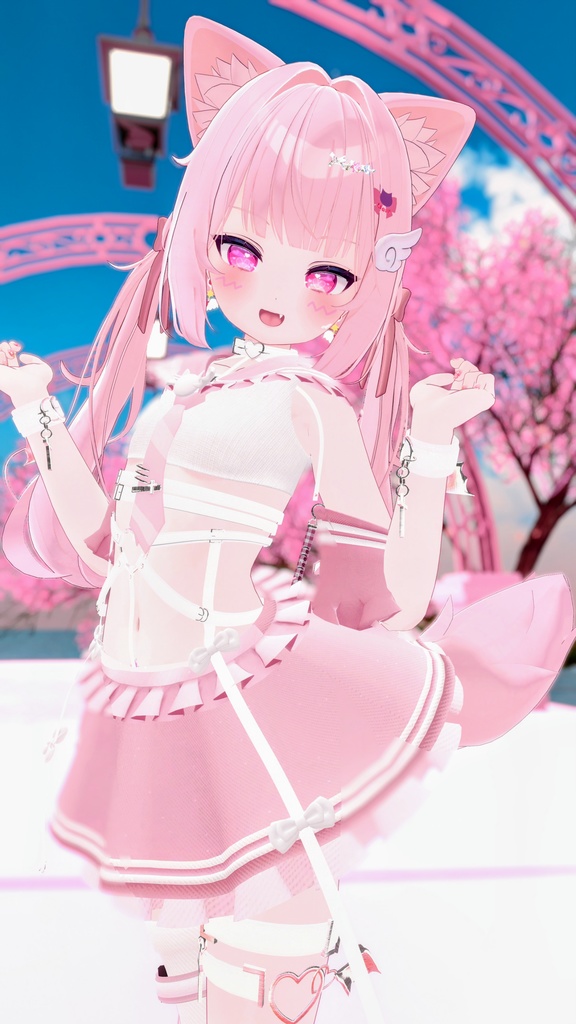 【11アバター対応】Frills sailor vampy【VRChat想定】