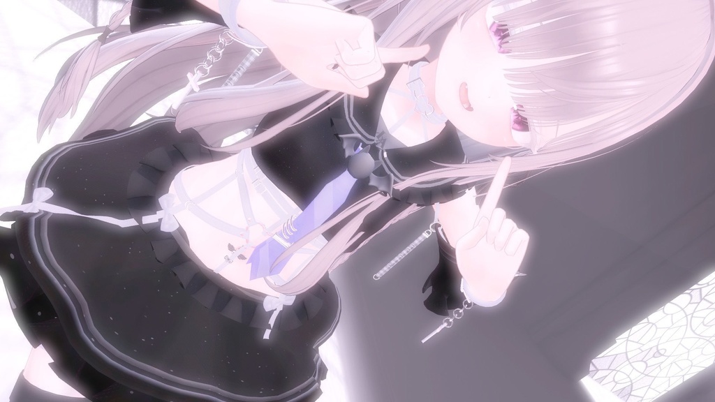 【11アバター対応】Frills sailor vampy【VRChat想定】