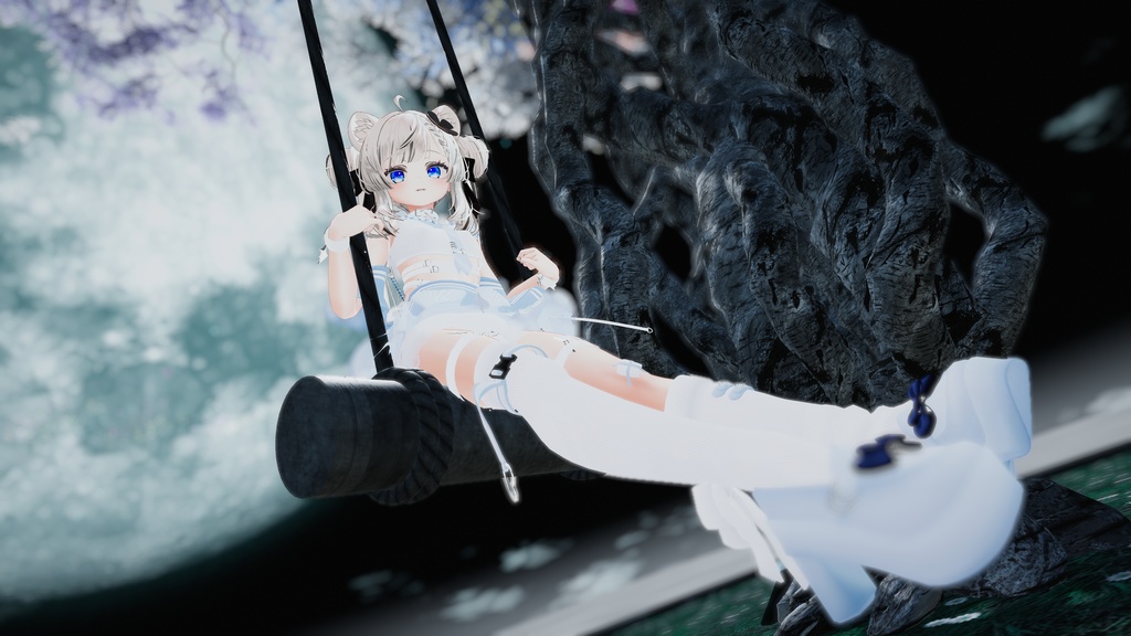 【11アバター対応】Frills sailor vampy【VRChat想定】
