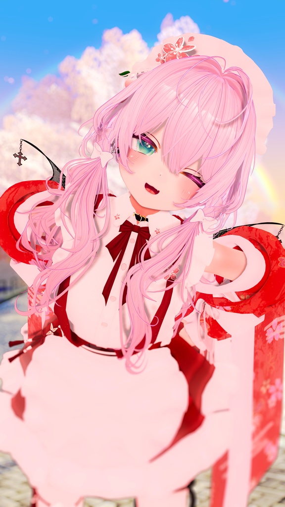 【15アバター対応】Sakura ala made【VRChat想定】