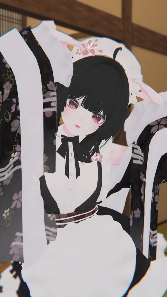 【15アバター対応】Sakura ala made【VRChat想定】