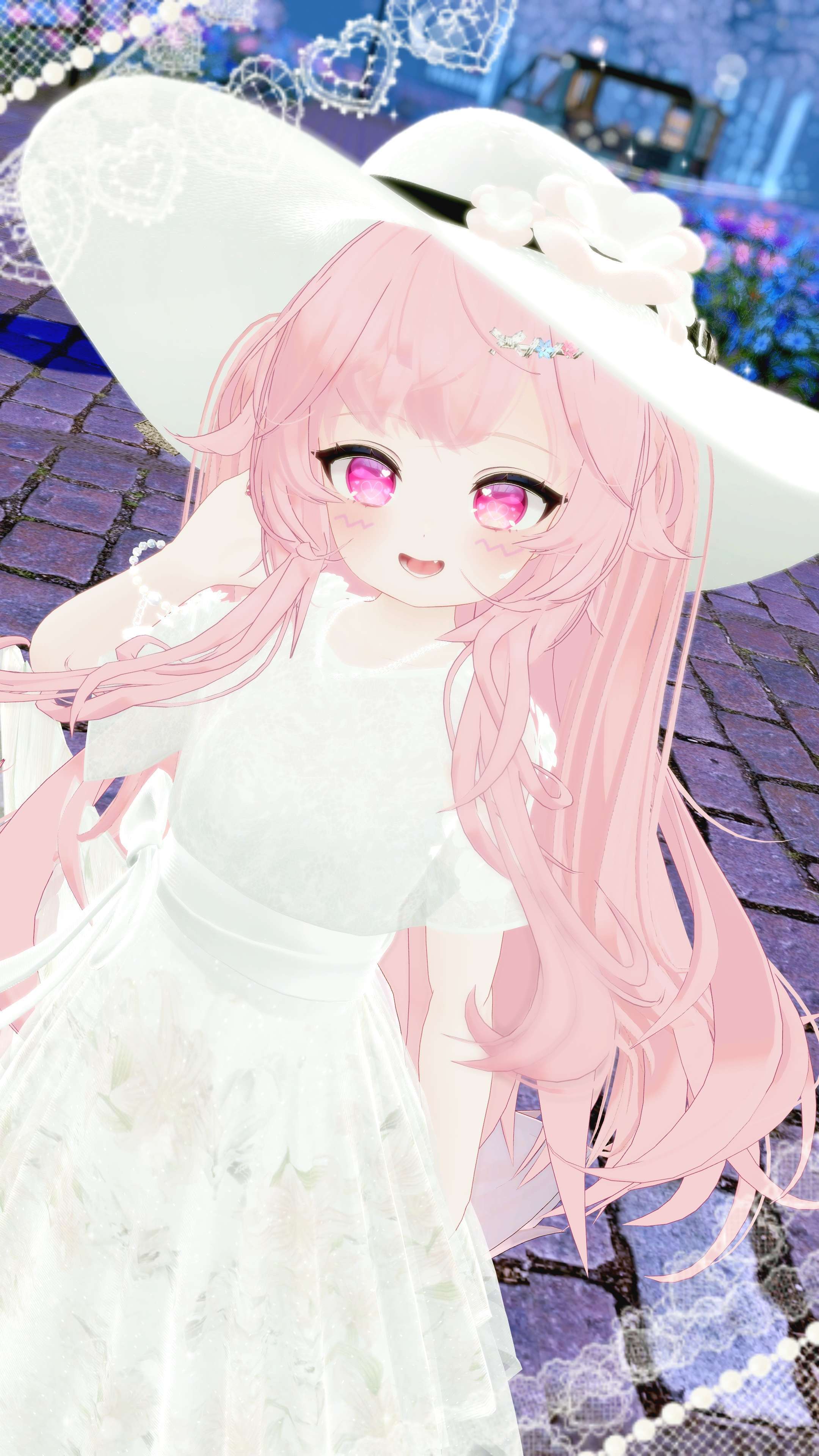 Vrchat White Robe 【11アバター対応】White Lily Archive【VRChat想定】 - Lala à la made - BOOTH