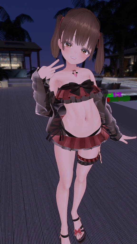 【11アバター対応】Mizugi a la made【VRChat想定】
