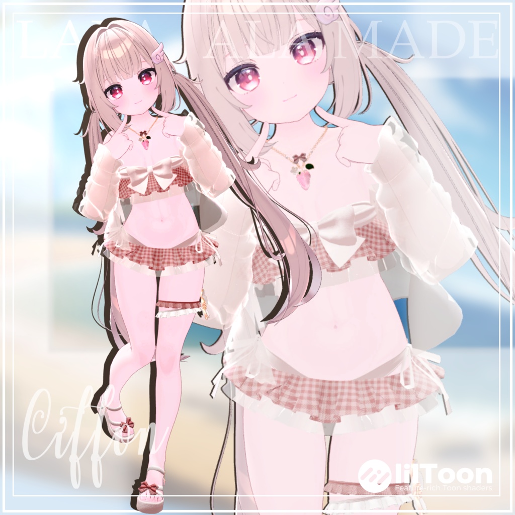 【11アバター対応】Mizugi a la made【VRChat想定】