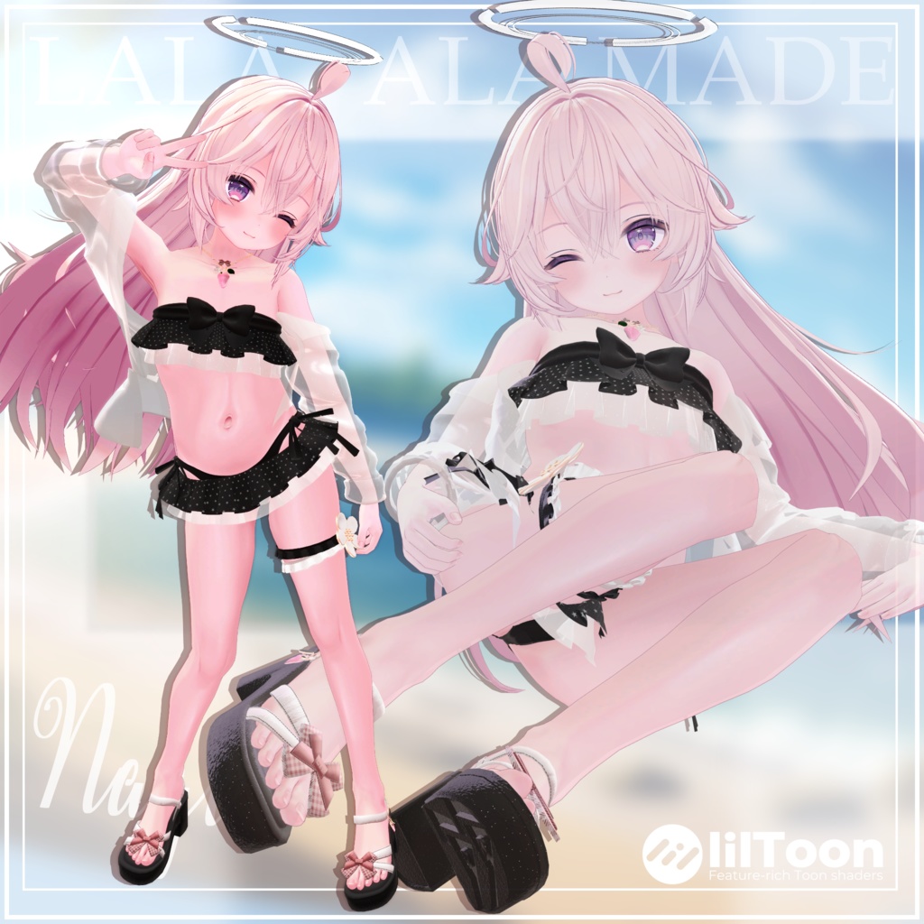 【11アバター対応】Mizugi a la made【VRChat想定】