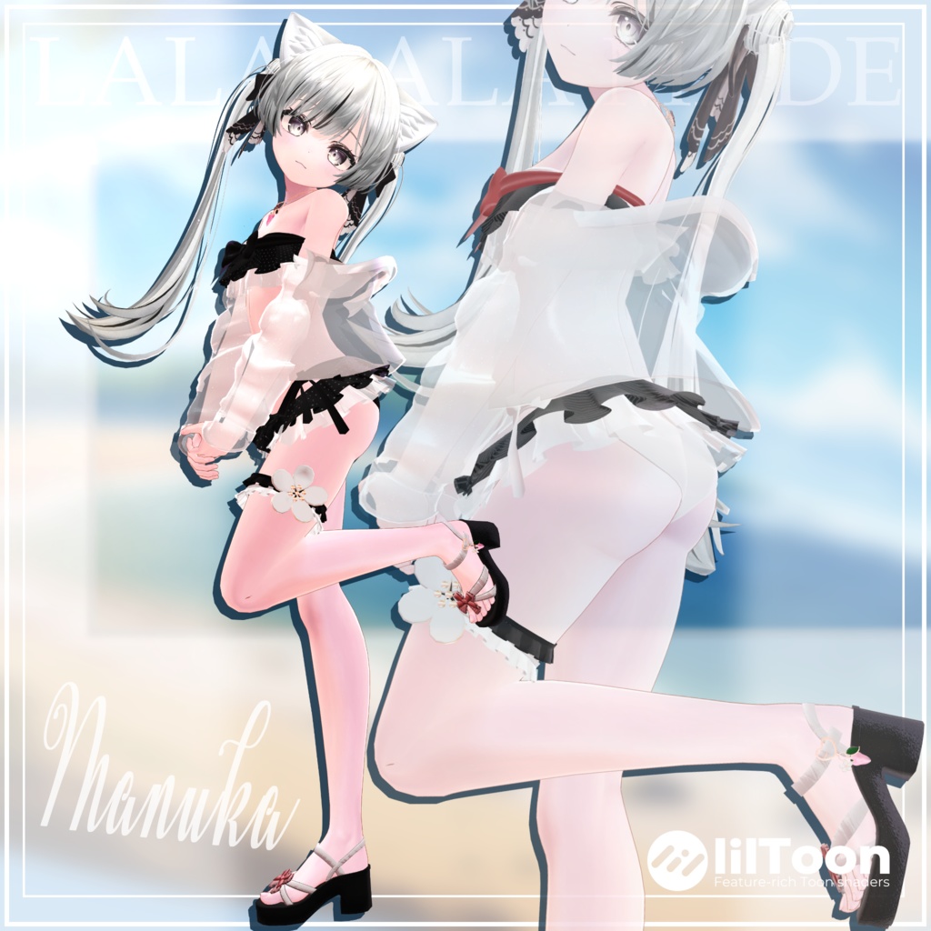 【11アバター対応】Mizugi a la made【VRChat想定】